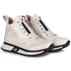 Sneakersy damskie Bombonella 8T P015 408 106 ecru