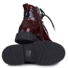 Botki damskie Bombonella 8T P127 2450 T28 67 bordowe