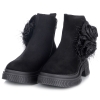 Botki damskie Bombonella 8T P323 24-231 010 czarne