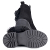 Botki damskie Bombonella 8T P323 24-231 010 czarne