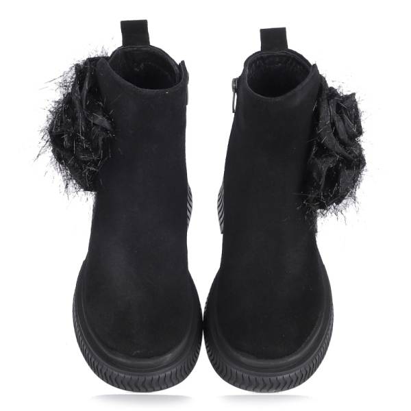 Botki damskie Bombonella 8T P323 24-231 010 czarne