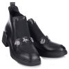 Botki damskie Bombonella 8T P593 2116 T10 02 czarne