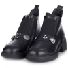 Botki damskie Bombonella 8T P593 2116 T10 02 czarne
