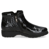 Botki damskie Caprice 9-25460-45 014 BLACK CROCO
