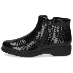 Botki damskie Caprice 9-25460-45 014 BLACK CROCO