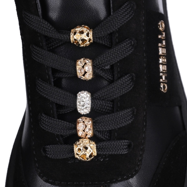 Sneakersy damskie CheBello 4812___-034-002-PSK-S67 czarny