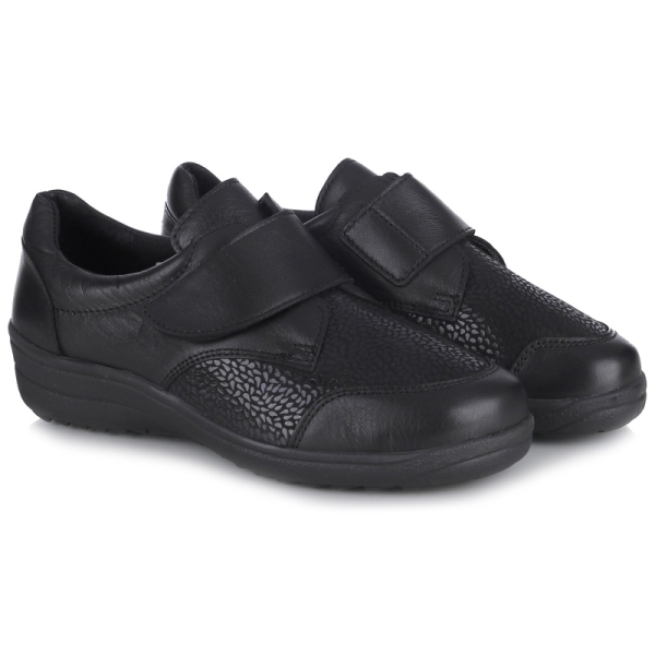 Półbuty damskie Comfortabel 940382-01 SCHWARZ
