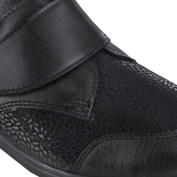 Półbuty damskie Comfortabel 940382-01 SCHWARZ