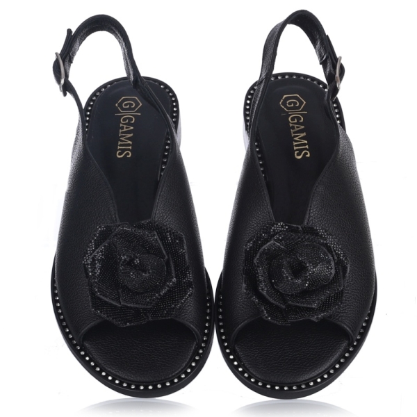 Sandały damskie Gamis 7809 CZARNY LICO