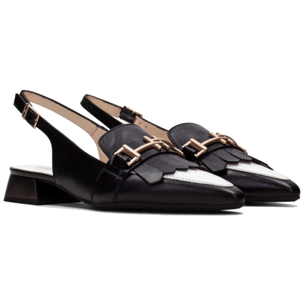 Sandały damskie Hispanitas CHV253817 SOHO-V25 BLACK/WHITE