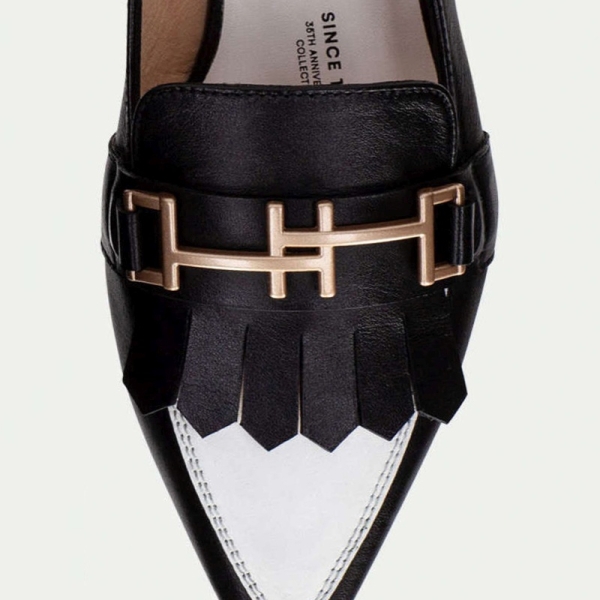 Sandały damskie Hispanitas CHV253817 SOHO-V25 BLACK/WHITE