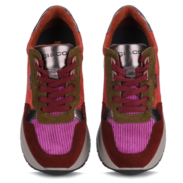 Sneakersy damskie Igi&Co 8677633 SCAM.SUP/VELLUT/AMAR