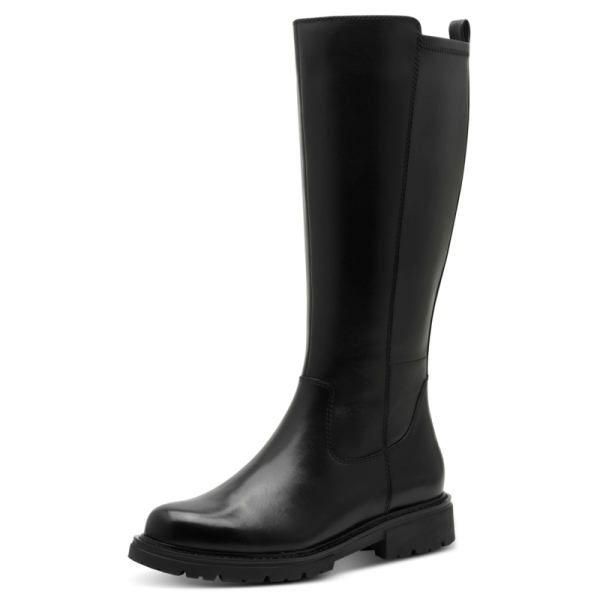 Kozaki damskie Jana 8-25702-45 001 BLACK