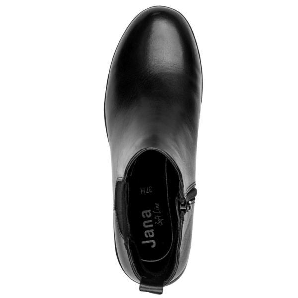 Botki damskie Jana 8-25720-45 001 BLACK