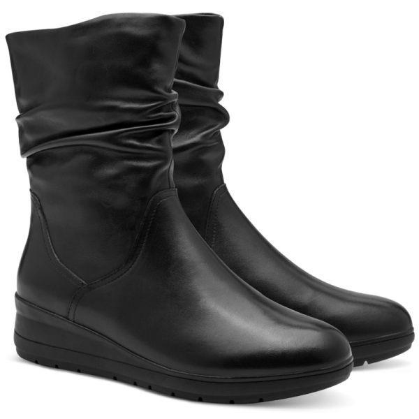 Botki damskie Jana 8-25721-45 001 BLACK