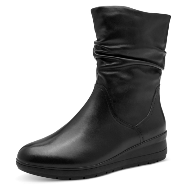 Botki damskie Jana 8-25721-45 001 BLACK