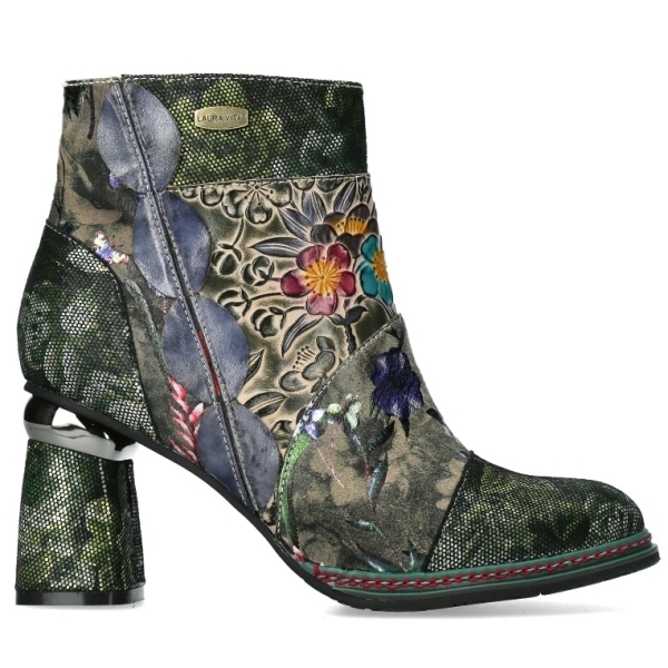 Botki damskie Laura Vita KINOAO 20 KAKI AC331-10