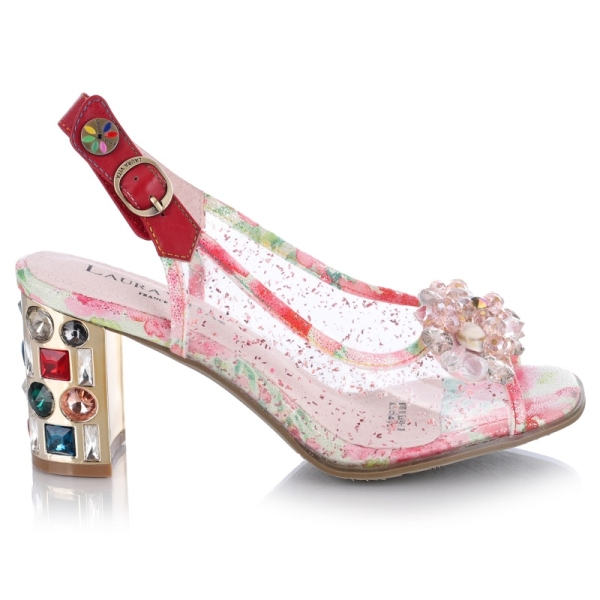 Czółenka damskie Laura Vita MISSY 01 ROUGE SL5242-1