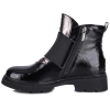 Botki damskie Loretta Vitale C3874B GUN-BLACK
