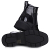 Botki damskie Loretta Vitale C3874B GUN-BLACK