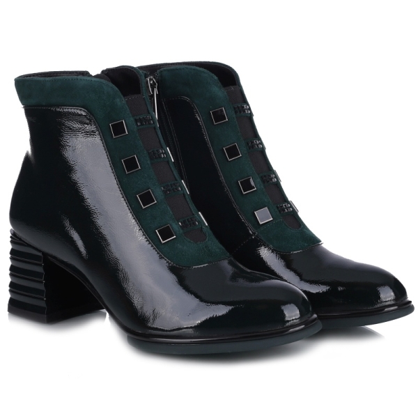 Botki damskie Loretta Vitale C3890 GREEN
