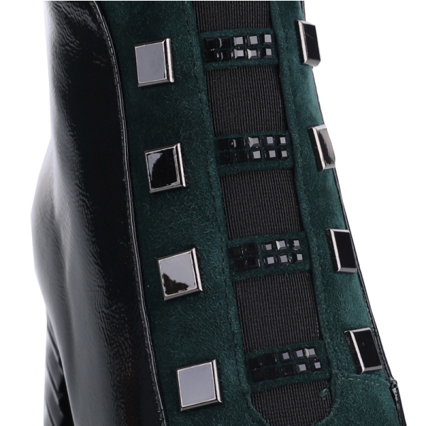 Botki damskie Loretta Vitale C3890 GREEN