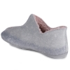 Pantofle damskie Manitu 340085-91 HELLGRAU