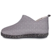 Pantofle damskie Manitu 340105-91 HELLGRAU