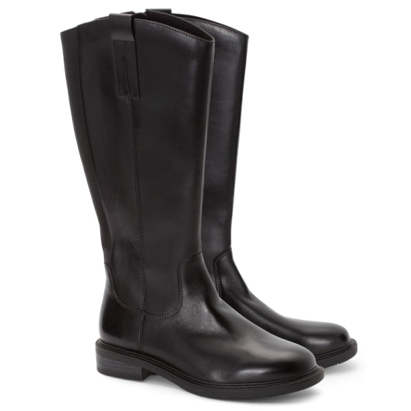 Kozaki damskie Marco Tozzi 2-25514-45 001 BLACK