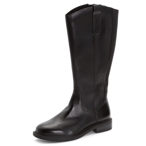 Kozaki damskie Marco Tozzi 2-25514-45 001 BLACK