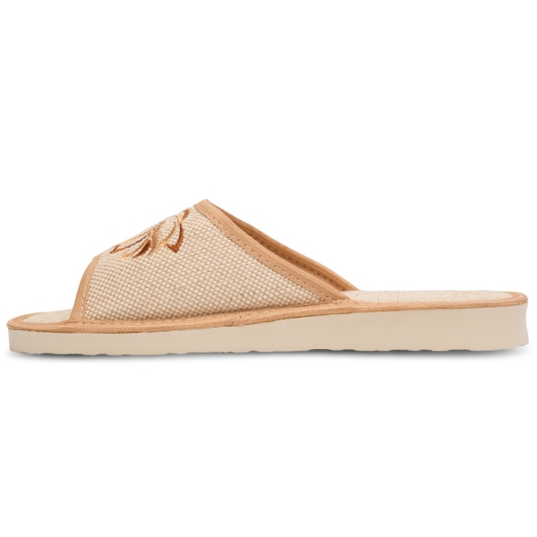 Pantofle damskie Meteor (Natural Style) NS-015 beżowe