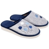 Pantofle damskie Meteor (Natural Style) NS-085 WIOLA granatowe