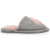 Pantofle damskie Meteor (Natural Style) NS-239 SERCA szare