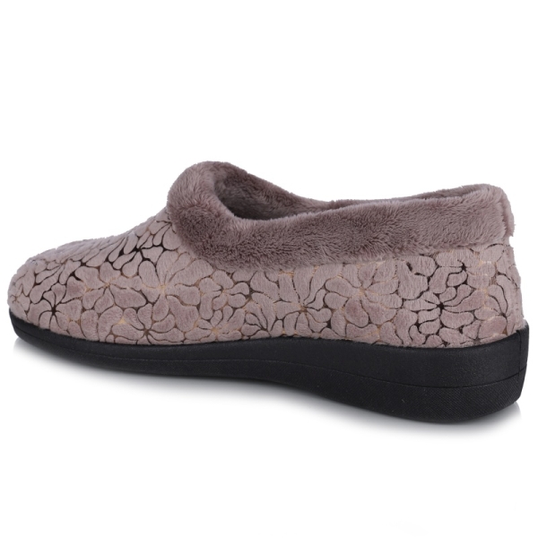 Pantofle damskie Neles 36861 GRIS PERLA
