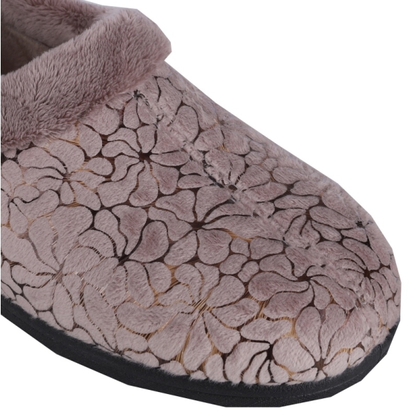 Pantofle damskie Neles 36861 GRIS PERLA