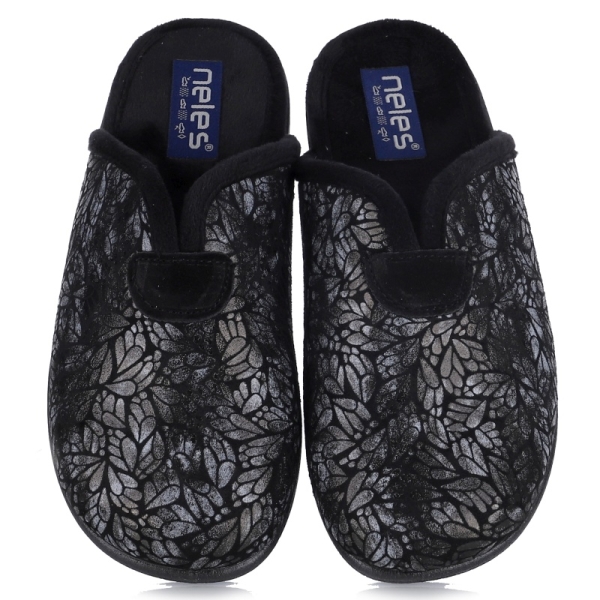 Pantofle damskie Neles 42405 NEGRO