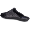 Pantofle męskie Neles 4724.672 GRIS/NEGRO