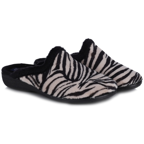 Pantofle damskie Neles 47423 NEGRO