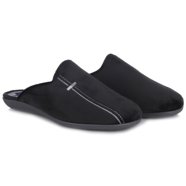 Pantofle męskie Neles S47-4724A NEGRO