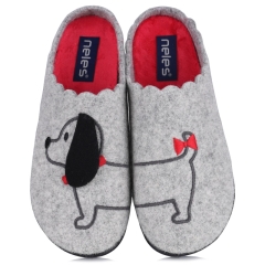Pantofle damskie Neles T88-27333 GRIS