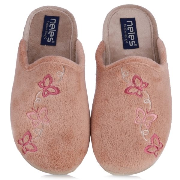 Pantofle damskie Neles T91-4424 CORAL