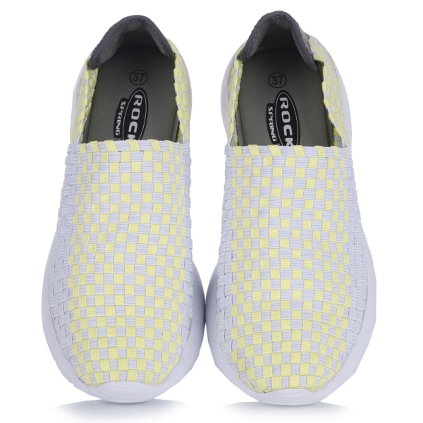 Półbuty damskie ROCK SPRING SAMBA VANILLA WHITE