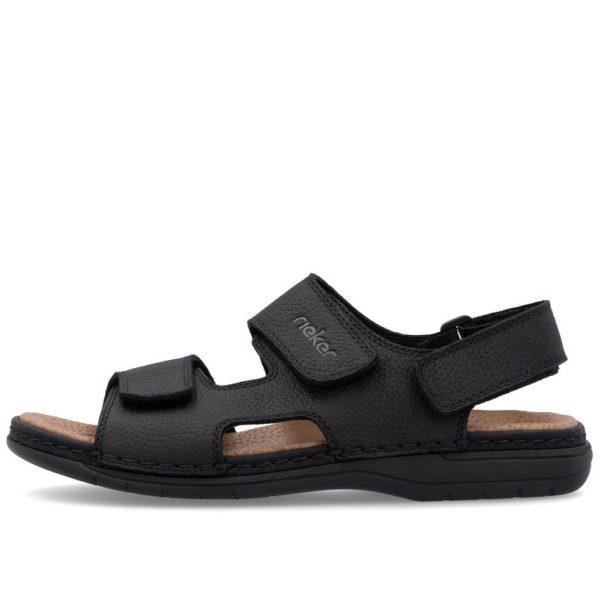 Sandały męskie Rieker 25558-01 BLACK