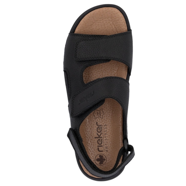 Sandały męskie Rieker 25558-01 BLACK