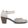 Sandały damskie Rieker 40902-60 BEIGE