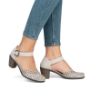 Sandały damskie Rieker 40902-60 BEIGE