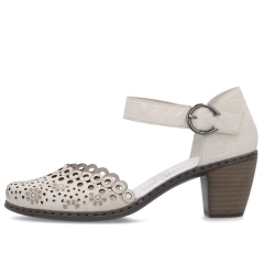 Sandały damskie Rieker 40902-60 BEIGE