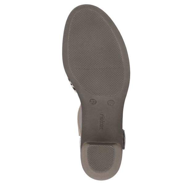 Sandały damskie Rieker 40902-60 BEIGE