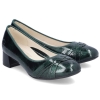 Czółenka damskie Rieker 45068-54 GREEN