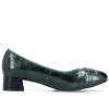 Czółenka damskie Rieker 45068-54 GREEN